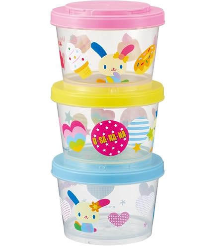 Amazon｜【セット買い】スケーター(Skater) 保存容器 3個セット 240ml